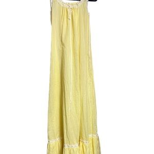 Gorgeous custom made canary nightdress